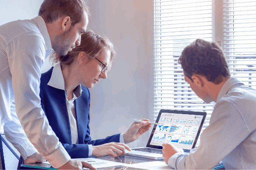 Interactive dashboard Sales Module